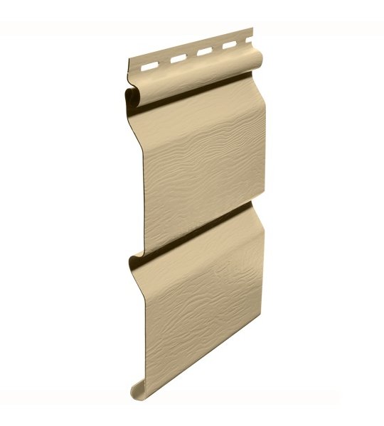 Сайдинг FineBer Standart Classic, бежевый 3,66*0,205