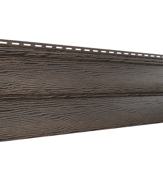 Сайдинг Ю-ПЛАСТ, "Тимбер-Блок" дуб мореный