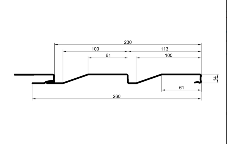 Сайдинг  "Корабельная доска" Полиэстер